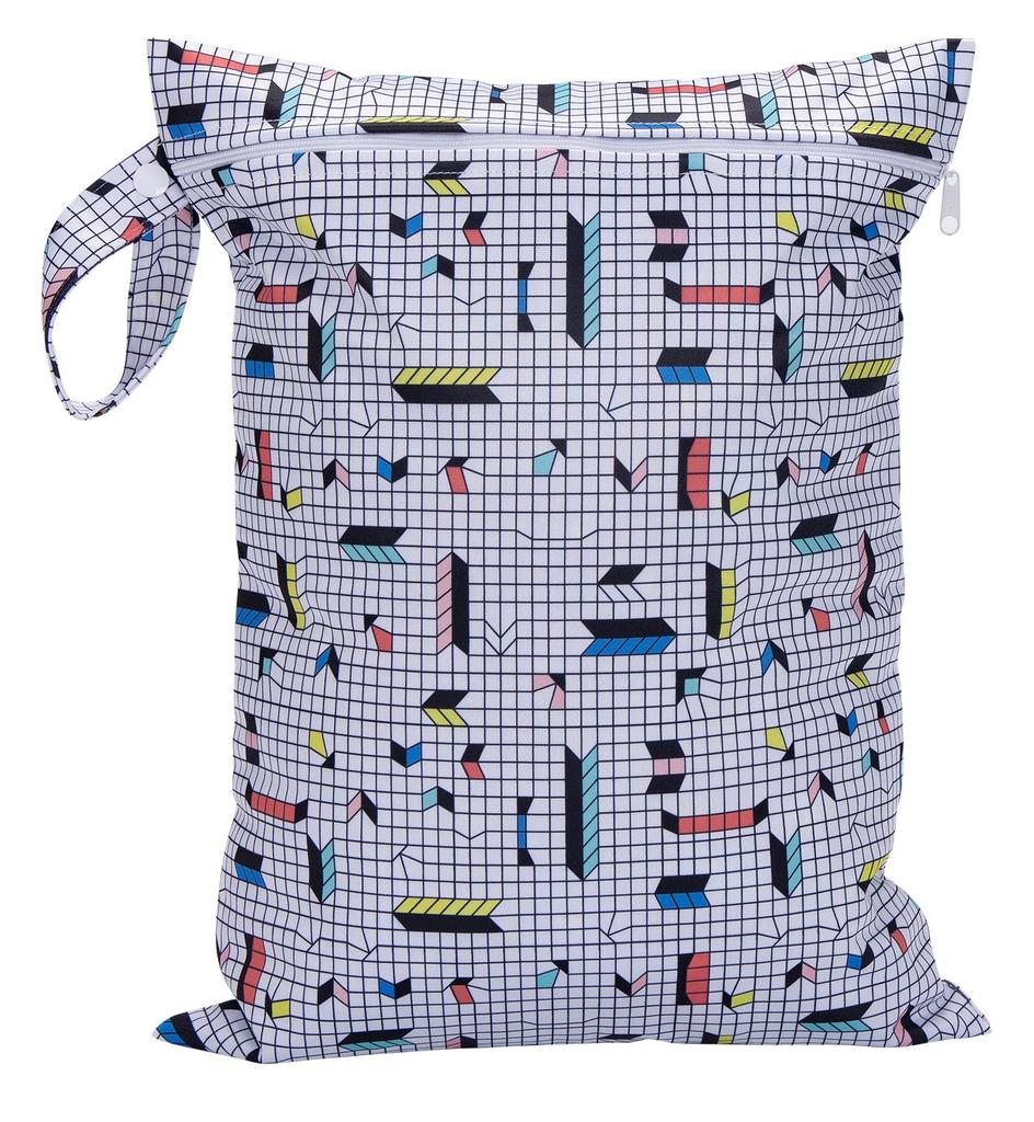 Special Offer Promotion Series 30x40cm Cartoon Waterproof Wet Printed Pocket Nappy Bags Reusable PUL Travel Wet Dry Bags