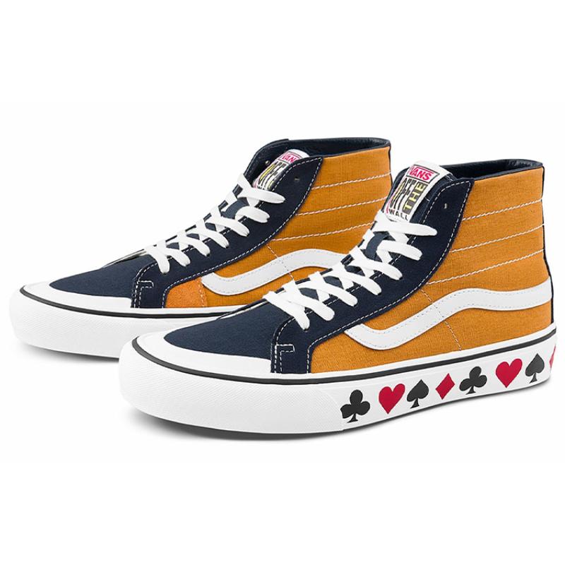 Vans SK8 Hi 138 Decon Sf 'Black Yellow' Vans VN0A3MV1K0F