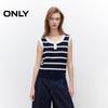 Women's Soft Striped Sleeveless Knit Top