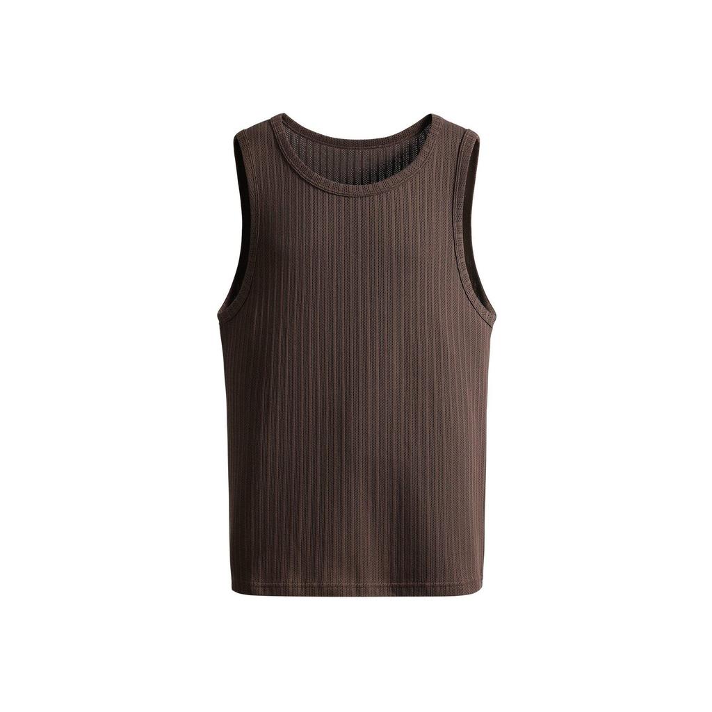 Men's Summer Quick-Dry Ice Silk Sports Vest - Breathable, Loose Round Neck T-Shirt