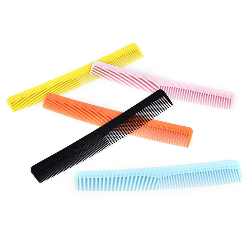 5X Salon Anti Static Hairdressing Hair Cutting Plastic Comb Fine Tooth Comb Tool
