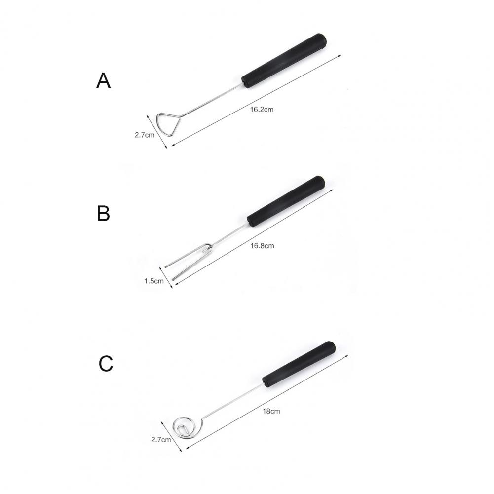 Useful Fondue Fork Metal Compatible 6 Styles Chocolate Dipping Tool  Barbecue Fork Corrosion Resistance