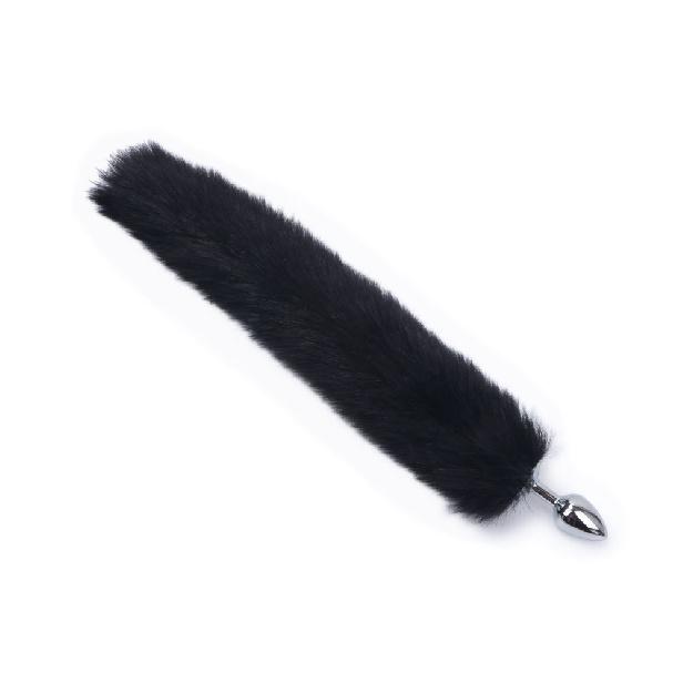 Multicolor Artificial Fox Tail Metal Butt Plug Adult Sex Sex Toy Sex Product Small Size