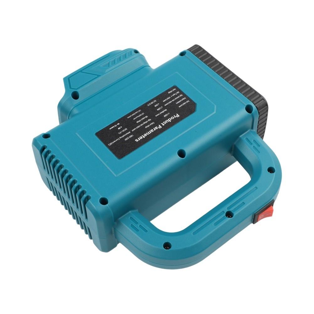 18V Battery Inverter LED Work Light Portable Power Station