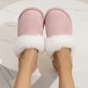 Fashion Winter Slippers Woman Warm Comfort Fluffy Slippers For Women Fur Plush Women's Slippers Designer House Shoes Female Footwear