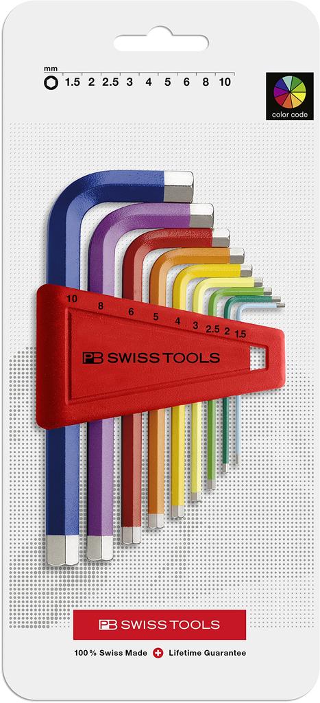 PB Rainbow Wrench Set 210H-10RBCN
