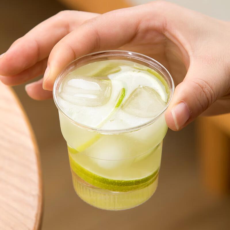 CHAHUA Disposable PS Plastic Cups, 50ml (40 Pcs/pack)
