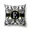 Polyester Pillow Case Home Decoration Geometric Print 26 English Letters Bedside Cushion Cover