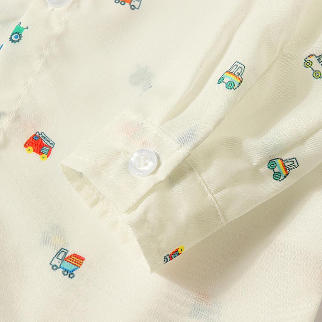 Toddler Baby Boys Cartoon Car Bow Tie T-Shirt Tops+Suspender Pants Outfits