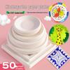 Handmade DIY Art Paper Plates for Kindergarten Creative Class Decoration