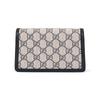 Gucci Dionysus Aged Flower Logo Tiger Head Buckle Chain Leather Messenger Bag Super Mini Female Blue And Beige