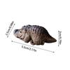 Resin Alligator Crocodile Kung Fu Tea Pet Mini Pet Model Handmade Pet Figurine  Home