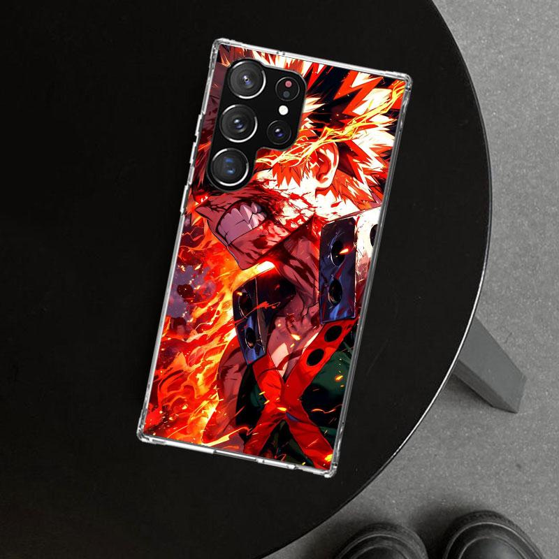 Dakugou Katsuki MHA My Hero Phone Case Cover for Samsung Galaxy S26 S25 Edge S24 S23 Ultra S22 Plus S21 FE S20 + Art Customized