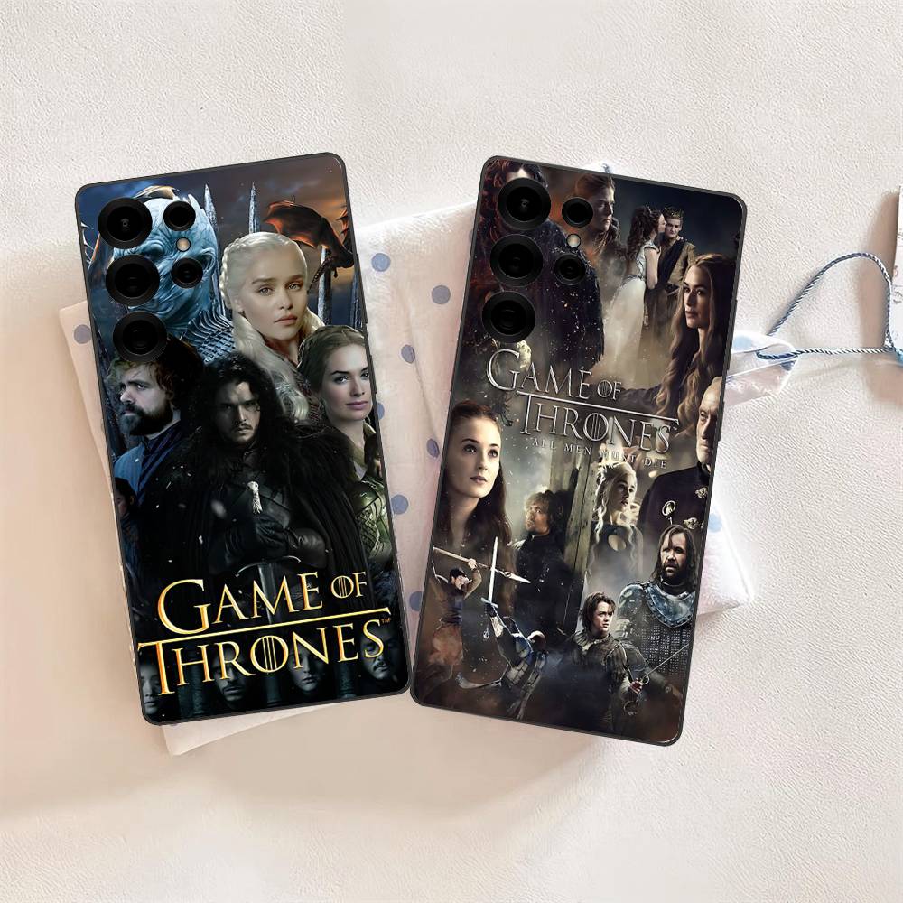 Film G-Game Of T-Thrones Phone Case For Samsung S 24 Fe 25 Ultra Plus 20 Lite 21 30 22 23 24 22 Ultra 5G Fundas