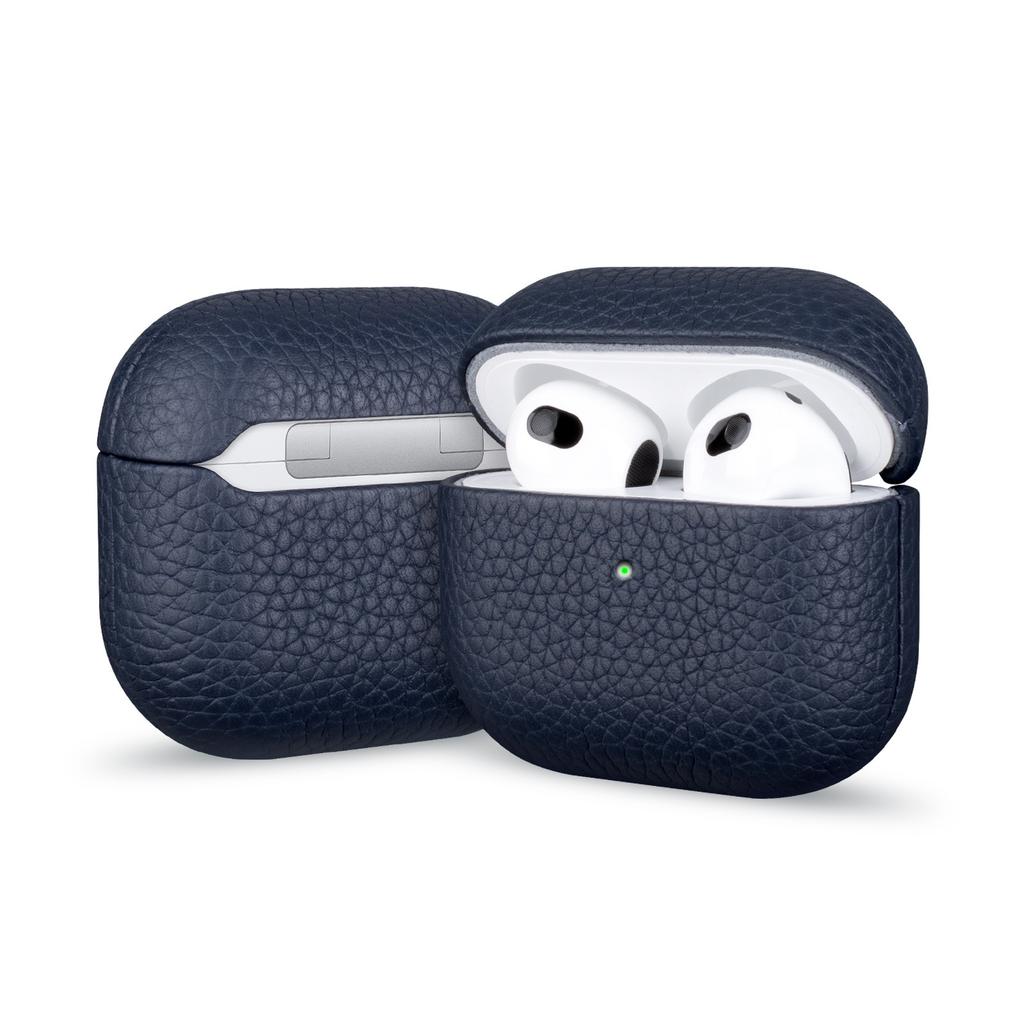 Kožené pouzdro pro AirPods 4 Business Pouzdra na sluchátka pro Apple AirPods 4 4. generace 2024 Kryt Skořepina pro sluchátka Mag