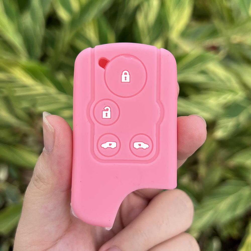 Rubber Car Key Fob Cover Silicone Protector Case for Honda Freed Elysion Stepwgn Spada Insight Step Wagon RK C-RZ Shuttle Remote