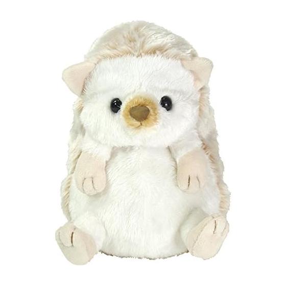 Sunlemon Fluffy s Plush Toy M Hedgehog WH 13 x 17 x 21 cm White Stuffed Animal Fluffy Resale Great as a Gift P-9872
