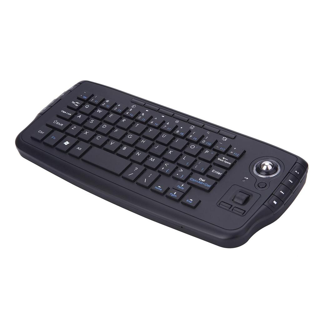 2.4G Wireless Air Mouse & Trackball Keyboard Set: Portable Two-in-One