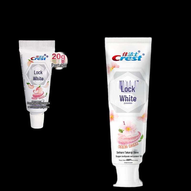 Crest Dual Color Lock Whitening Toothpaste Set