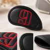 10 Golf Club Covers Made of PU, To Protect Irons, Suitable for Men And Women,