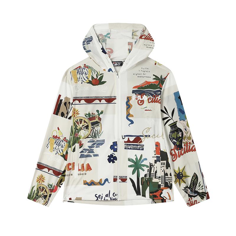 

FILA Heritage Series Relaxed Holiday Fashion Versatile Casual Simple Cool Long Sleeve Jacket Men jackets F11M528705F-ZA M