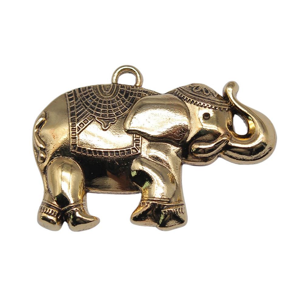 Retro Elephant Charms Alloy Animal Pendants For Jewelry Making Handmade Supplies