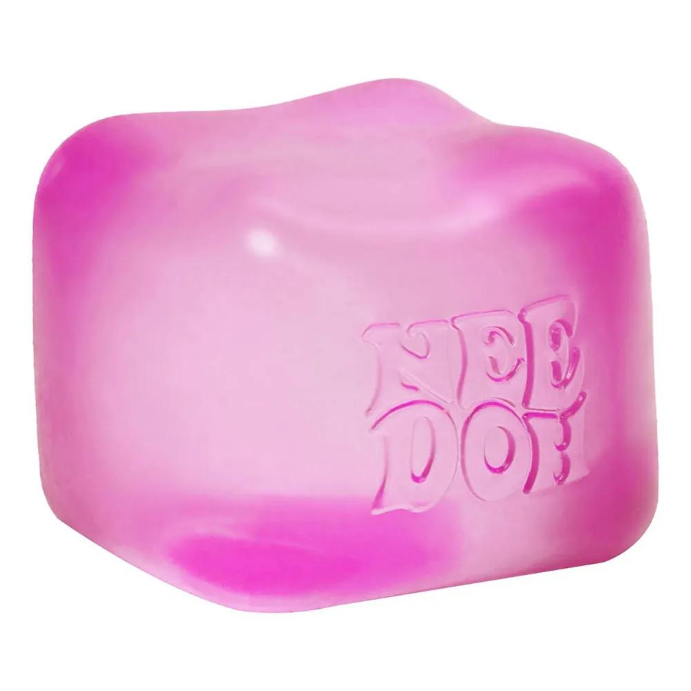 Schylling Needoh Nice Cube Hračka na odbourání stresu Senzorická hračka pro ADHD Soustředění a Úzkost Unisex Fidget nástroj Měkké Mačkací Kancelářské