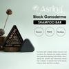 Sapone Shampoo Solido Asrina Ganoderma Nero – Per la Crescita dei Capelli, Cura dei Capelli Grigi, Controllo della Forfora e Riparazione del Cuoio Capelluto | Sapone Shampoo Solido Naturale Senza Solfati per Uomini