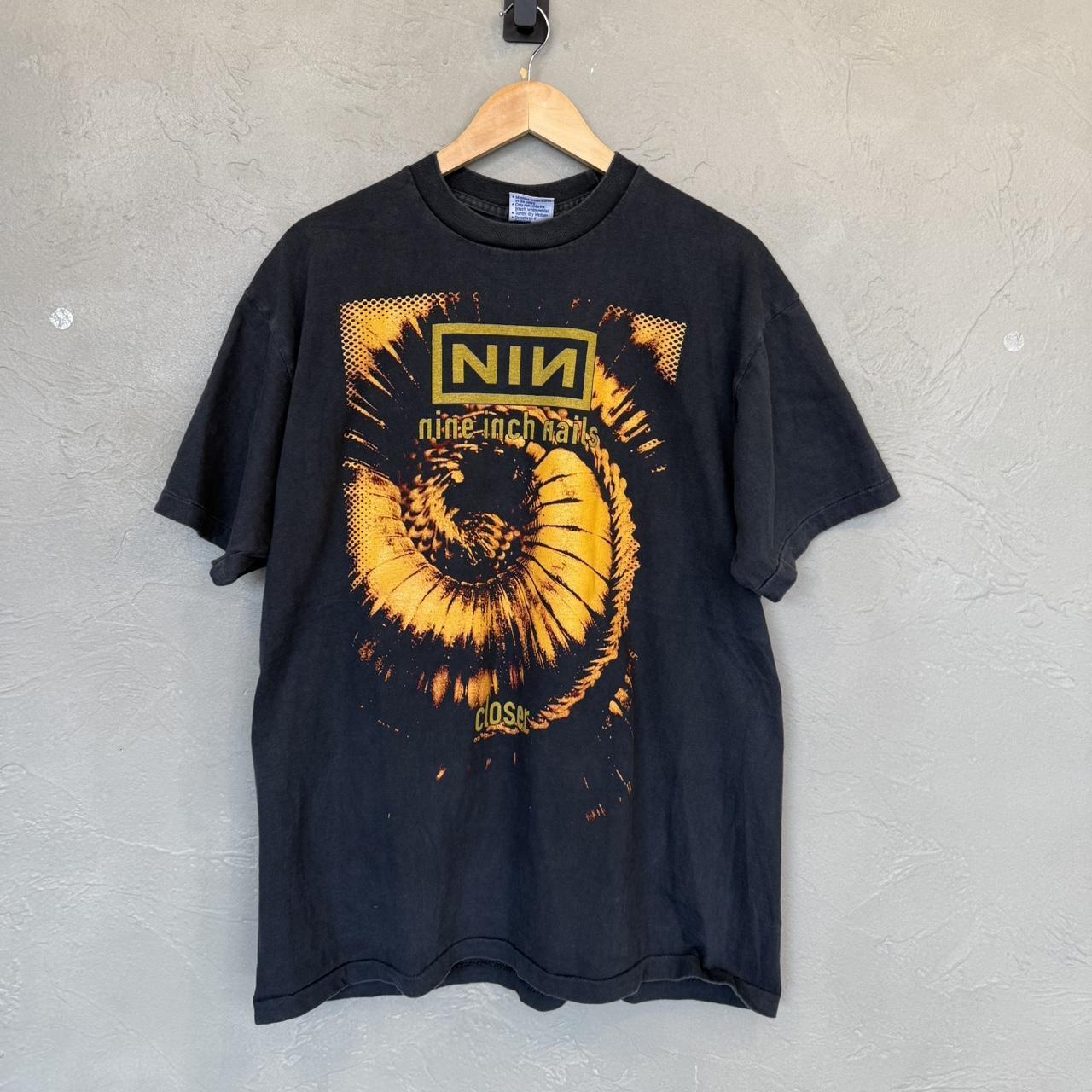 Nine Inch Nails Shirt Modern Rock Band T-Shirt Graphic Tee NIN S-5XL L