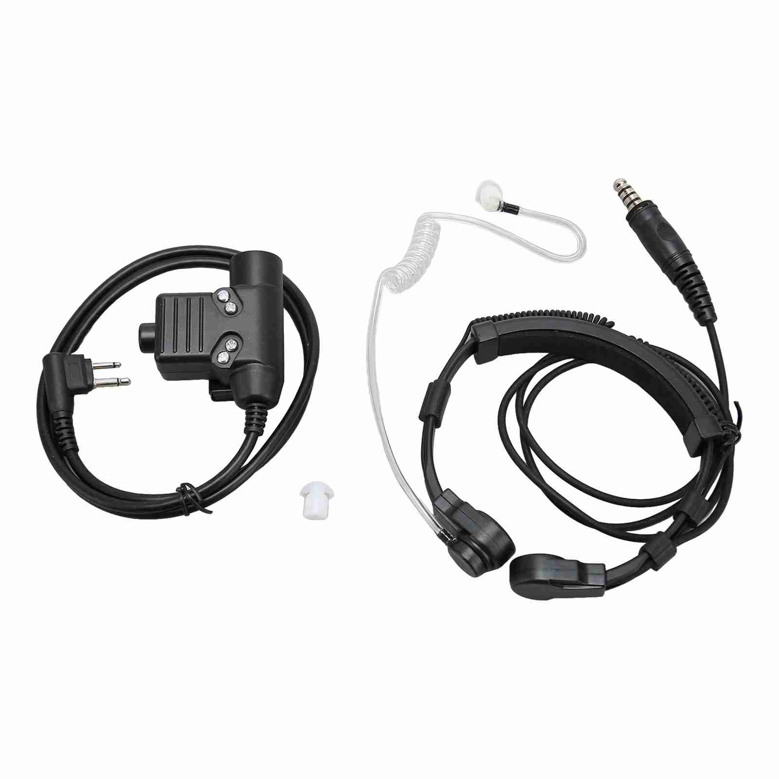 

Гарнитура с микрофоном для горла, спиральная рация, наушник с U94 PTT для Motorola XTN600 SV22C