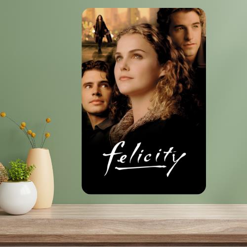 Felicity Classic TV Show Metal Poster Sign 20x30cm(7.8x11.8inch)