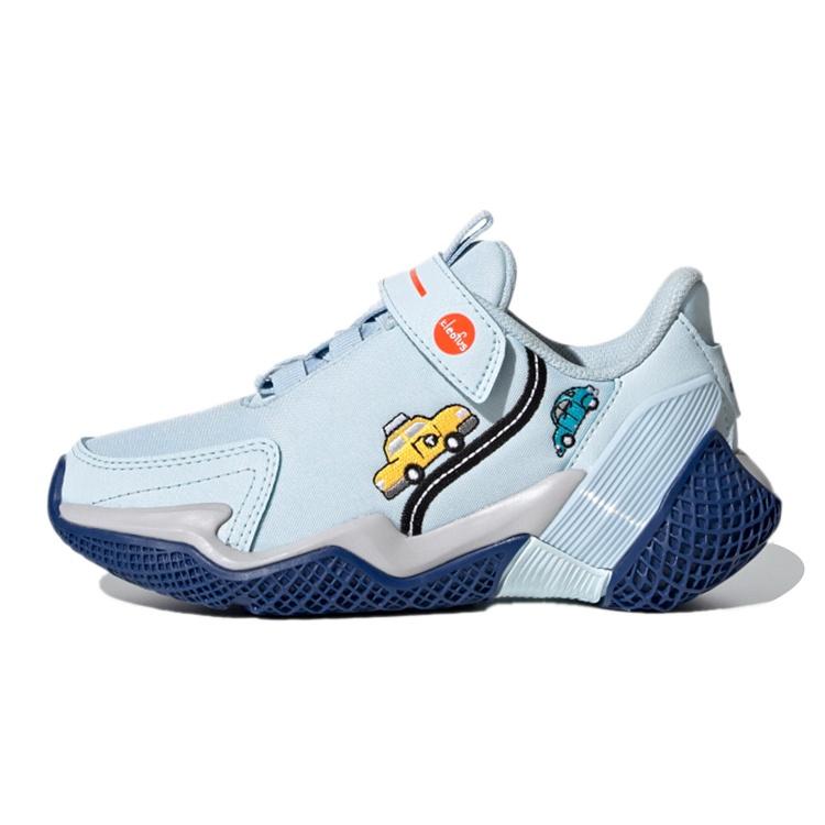(PS) adidas Cleofus x adidas 4Uture Rnr El K  Blue Orange Yellow  Kids  FW8034 EU 33