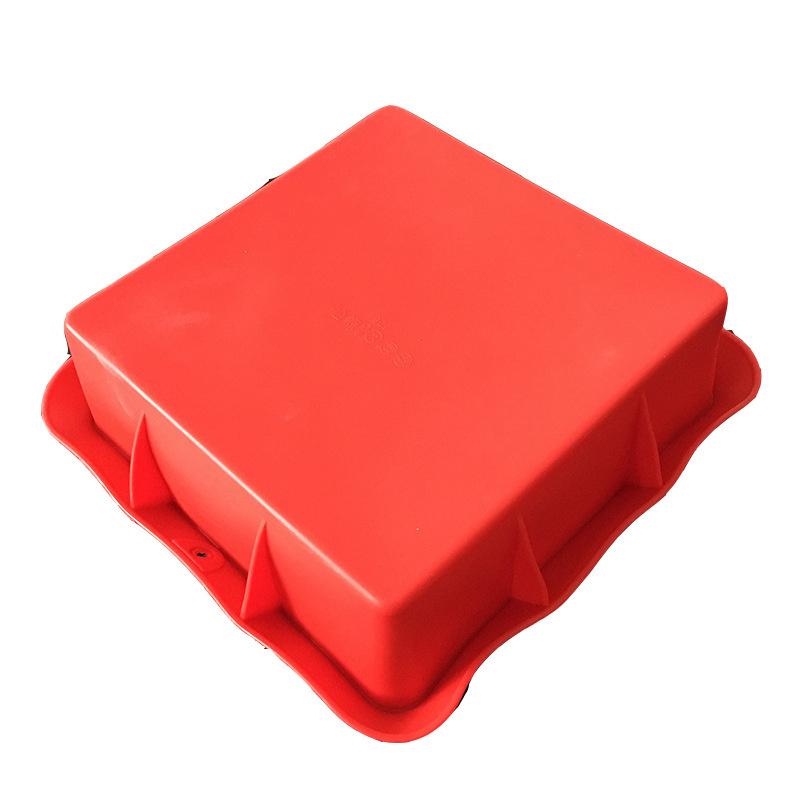 DIY Baking Cake Tools Square Non-Stick Silicone Cake Mold Oven Baking Pan Cake Form Tray Bread Bakeware Mould