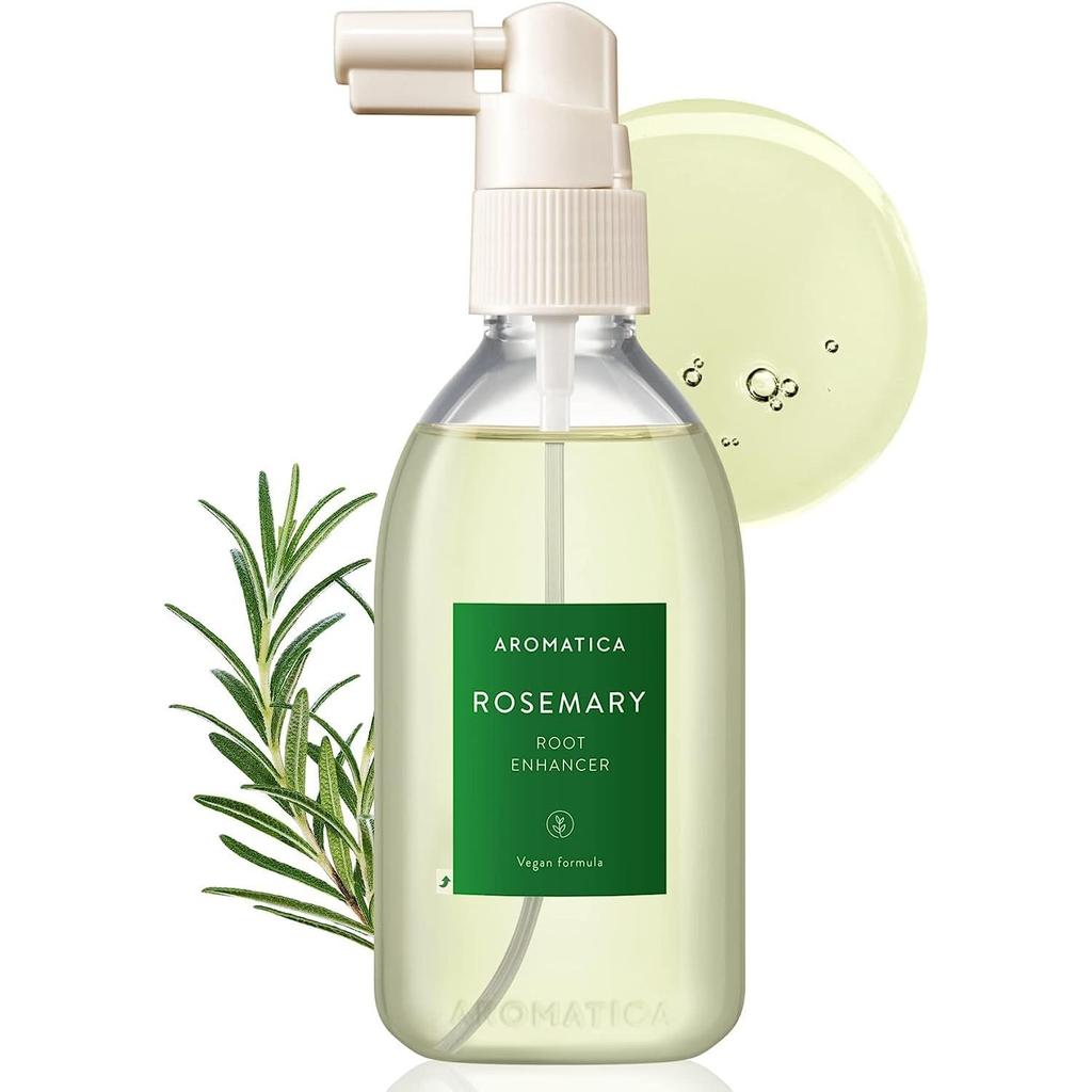 AROMATICA Scalp Refreshing Hair Tonic Rosemary Root Enhancer 100ml Care Dandruff Dryness Keratin Sulfate-Free Non-Silicone Paraben-Free