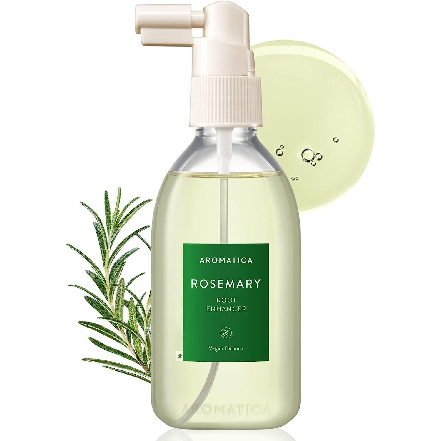 AROMATICA Тоник для освежения кожи головы и укрепления корней волос с розмарином 100 мл Уход от перхоти, сухости Кератин Без сульфатов Без силикона Без парабенов