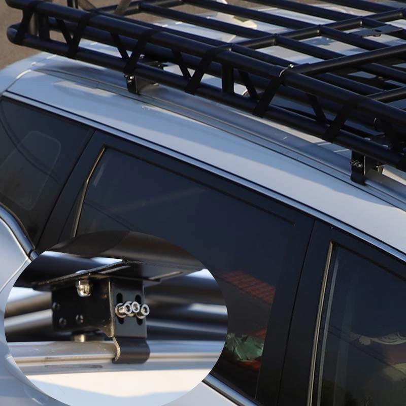Pevné klipy na střechu auta, Auto bez mezery, Střešní nosič auta, Nákladní koš, Pevné klipy na nosiče, Příslušenství pro upravený nosič zavazadel SUV
