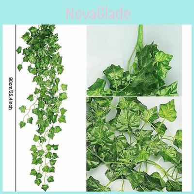 High-quality Plastic Artificial Ivy Vine Trailing Foliage For Home Decorations