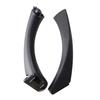Driver Side Inner Outer Door Panel Handle Pull Trim Cover For BMW E90 328i Black