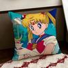 SSailor Anime MMoon Cushion Cover Reversible Soft Durable Pillow Cover Home  Car MultiScene Use for Daily Comfort