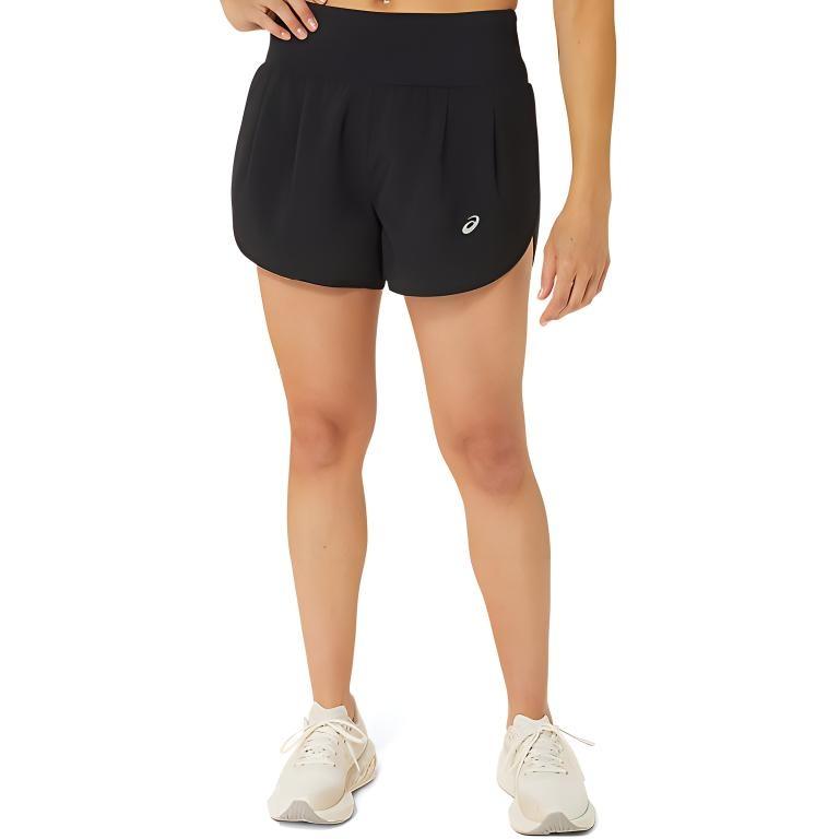 (WMNS) ASICS Road 3.5inch Running Shorts Black Women s 2012C965-001 L