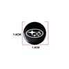 2/5/10 Stück 14MM Fernbedienungs-Autoschlüssel-Aufkleber Emblem Zubehör Für Subaru Impreza Legacy WRX STI BRZ XV WRC Forester Crosstrek