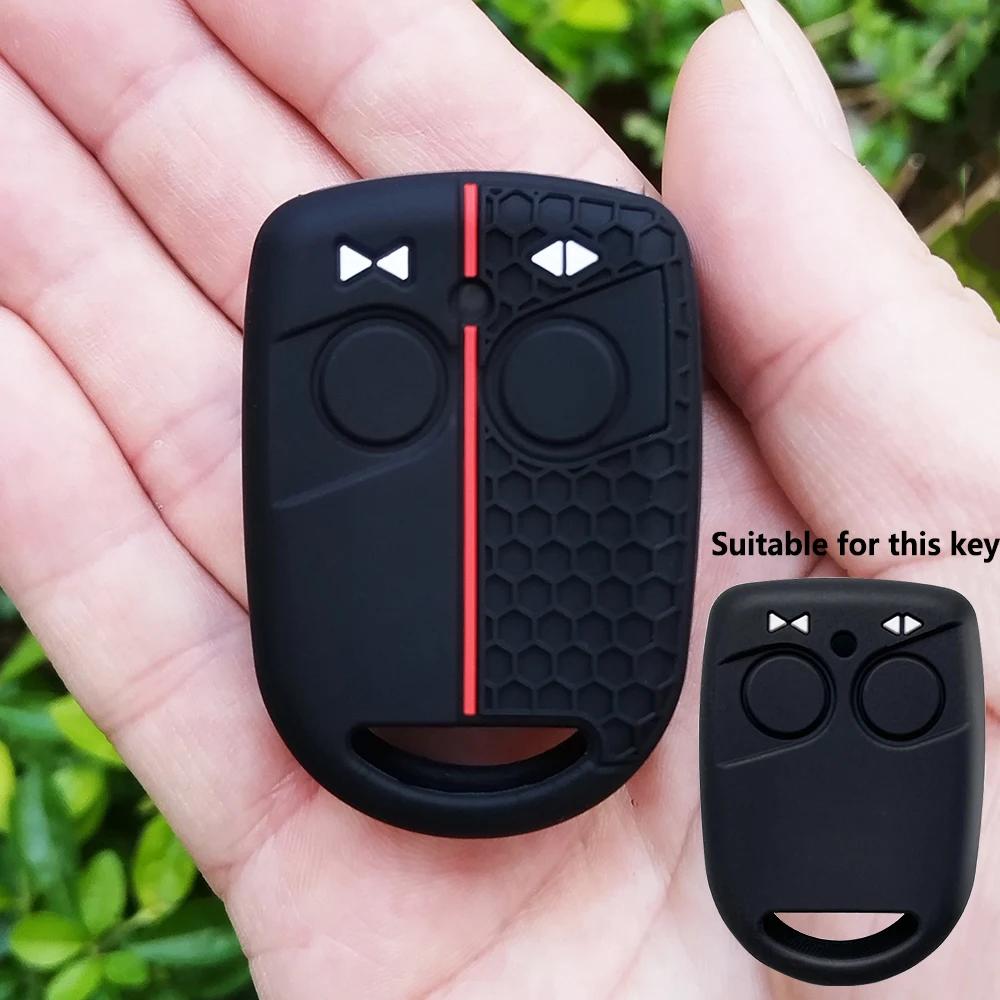 

2 Buttons Silicone Car Key Cover Bag Shell Case Keychain Protector For Daf Xf 105 Xg If For Mercedes Benz Sprinter Accessories