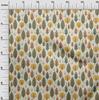 oneOone Cotton Flex Green Fabric Dotted Floral Craft Projects Decor Fabric Printed By The Yard 40 Inch