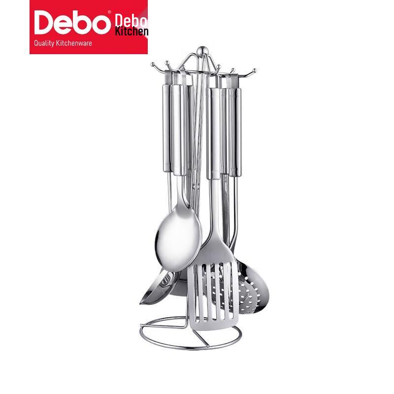 

Debo 7-Piece Stainless Steel Kitchen Utensil Set