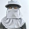 Sun Protection Full-Face Sun Hat Breathable Cycling Cap Fashion Woman Bucket Hat  Summer Outdoor
