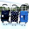 Miffy Miffy Isolierter Einkaufswagen, Blumenblau, Tragetasche, Outdoor-Kühltasche, Blau
