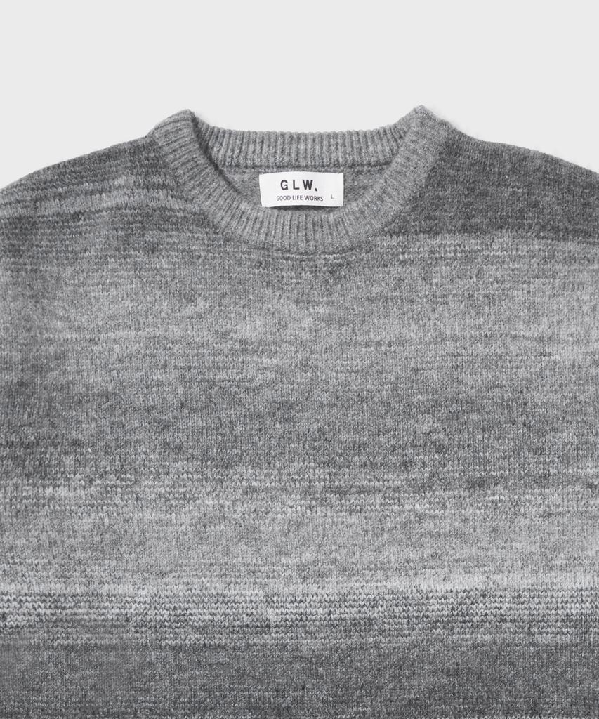 GLW Gradient Brushed Knit Charcoal