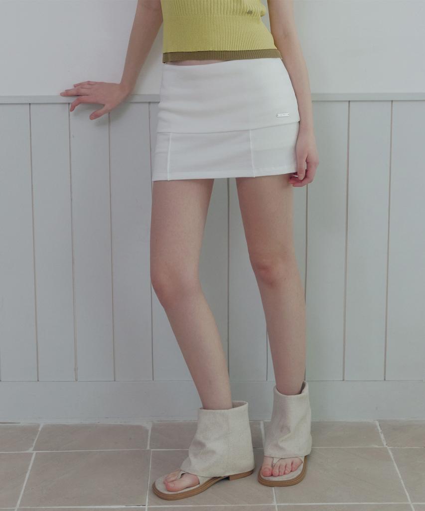 Teuwi Bonir Folding Mini Skirt
