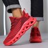 Mens Running Shoes Breathable Athletic Shoes Outside Anti-Skid Athletic Shoes Couple Daily Plush Comfort Running Shoes
