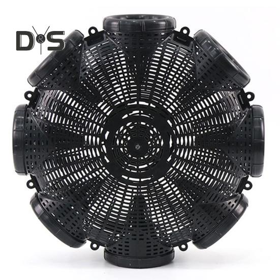 Fishing Bait Trap 3/6/8 Holes Heavy Duty Fine Mesh Portable River Prawn Shrimp Crawfish Eel Loach Crab Catcher Trap Fish Cage